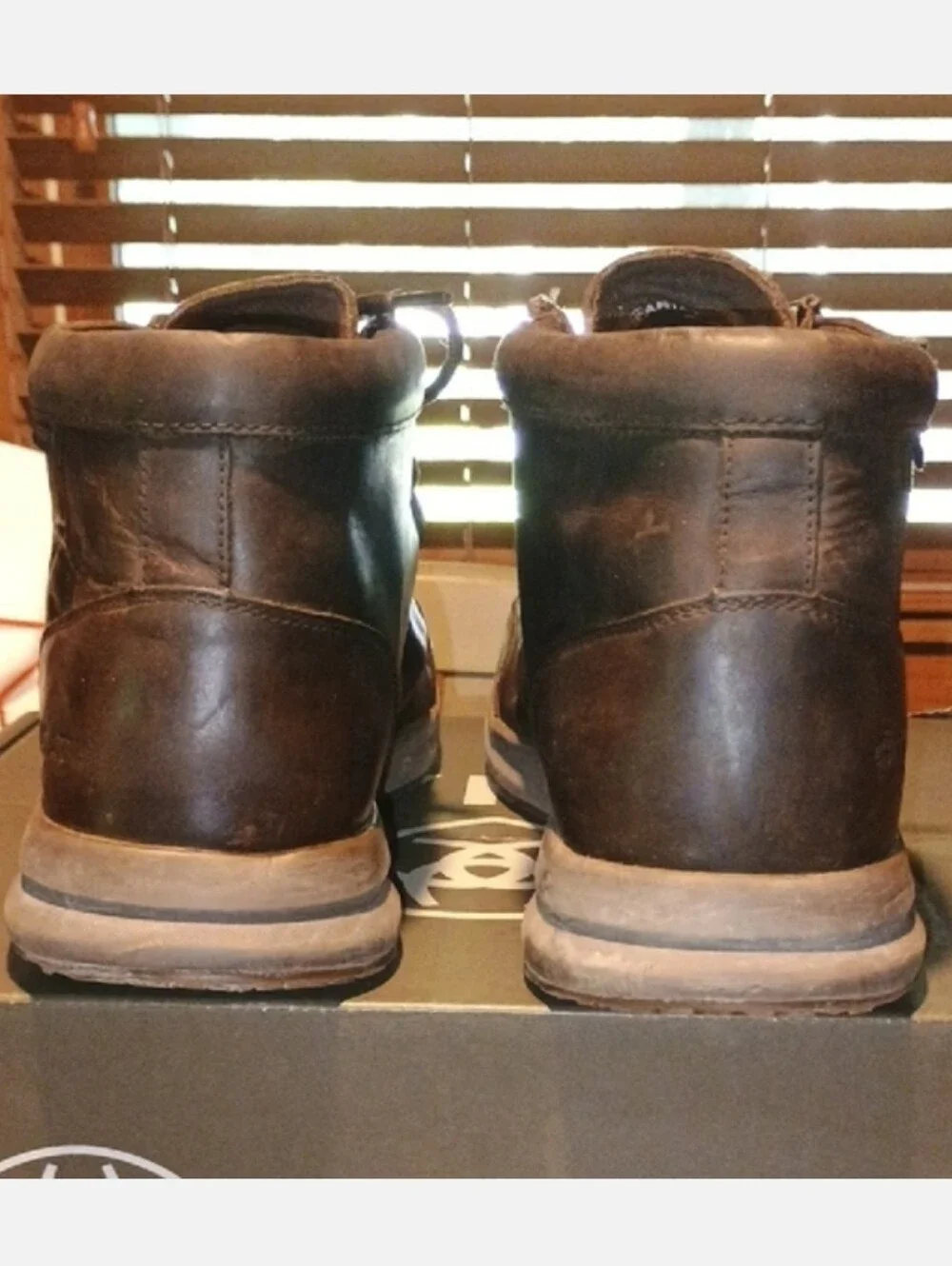 Ariat 15EE Wide Chukka Boots Spitfire Outdoor H20 Oily Distressed Brown